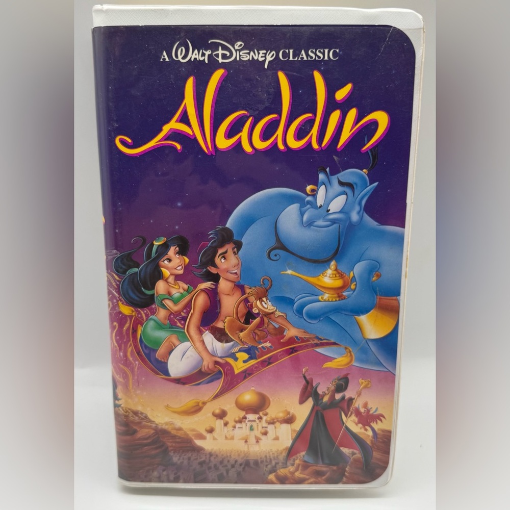 Vintage Disney Aladdin VHS Tape